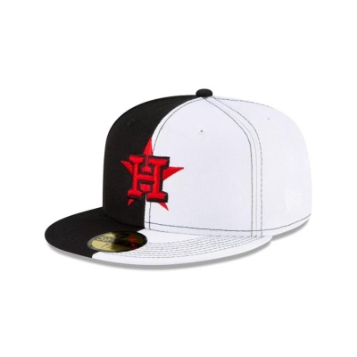 Sapca New Era Houston Astros MLB Split Crown 59FIFTY Fitted - Negrii